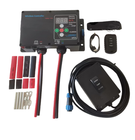 AM12-200A DC12V 24V Wireless Remote Wire harness type, external connection wire 6 meters